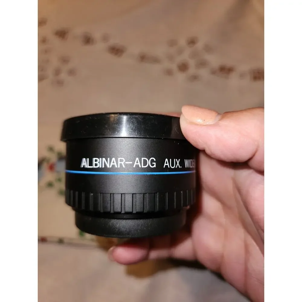 Albinar-ADG AUX Wide Angle Lens for Hi-Matic AF Camera w/Case